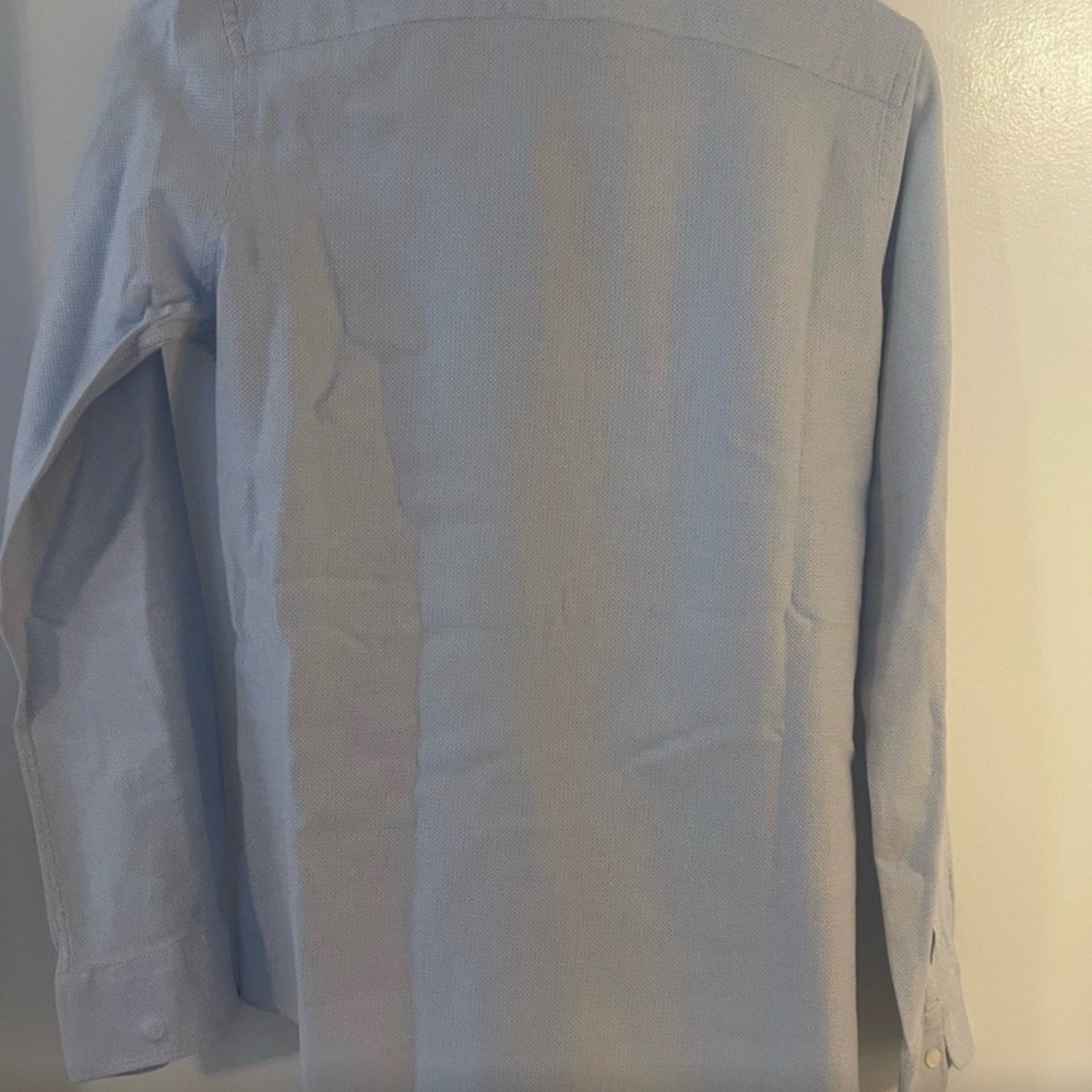 ANN MASHBURN Light Blue Top - Picture 7 of 7